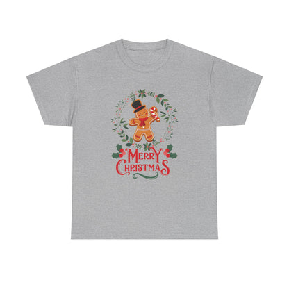 Christmas Graphic T-Shirts "Gingerbread Man" Christmas Tee