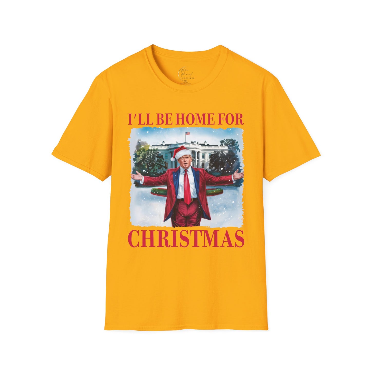 Trump Vance 2024 "I'll Be Home For Christmas" T-Shirt