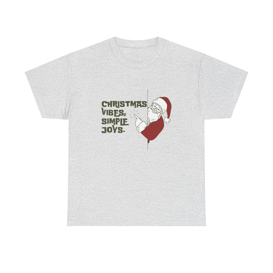 "Christmas Vibes/Simple Joys" Tee