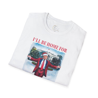 Trump Vance 2024 "I'll Be Home For Christmas" T-Shirt