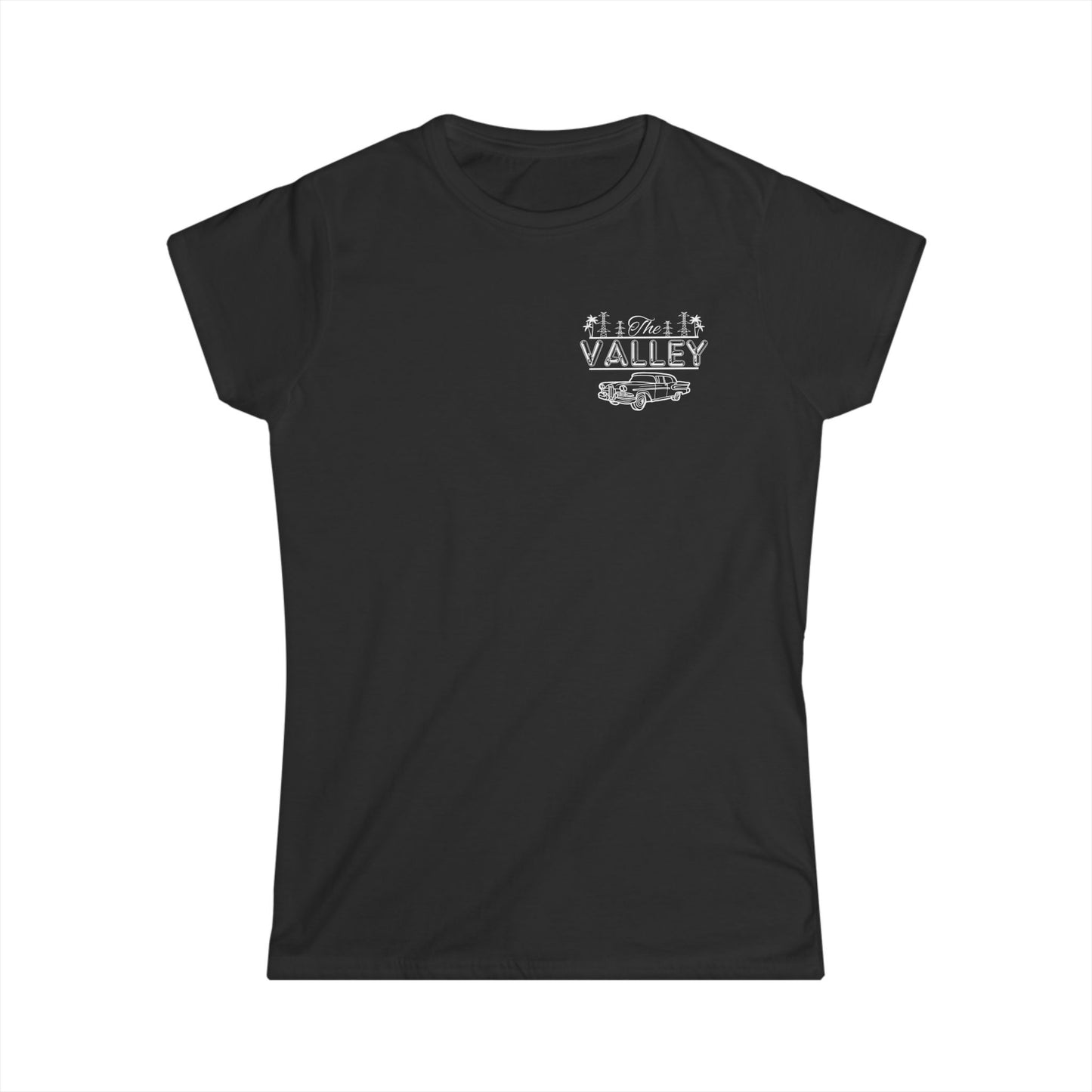 The Valley Black Women's Tee