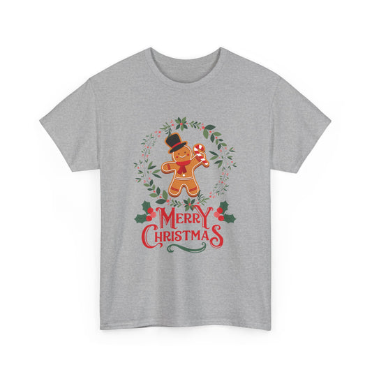 Christmas Graphic T-Shirts "Gingerbread Man" Christmas Tee