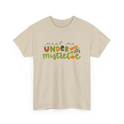 Christmas Graphic T-Shirt "Meet Me Under The Mistletoe" Tee