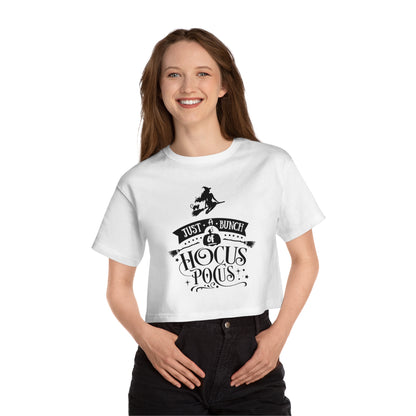 Hocus Pocus Witch' Cropped T-Shirt