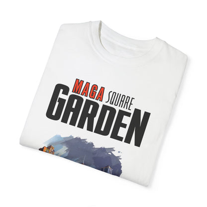 Trump Patriotic T-Shirt "MAGA Square Garden" Donald Trump