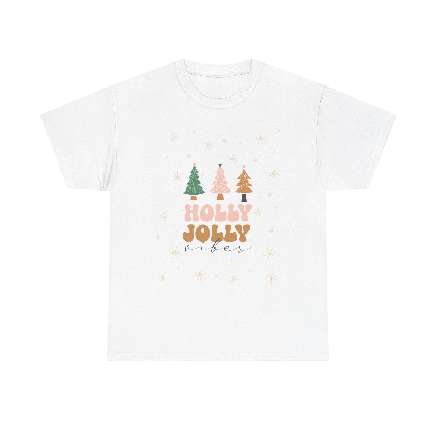 Christmas  Graphic Holly Jolly  T-Shirt