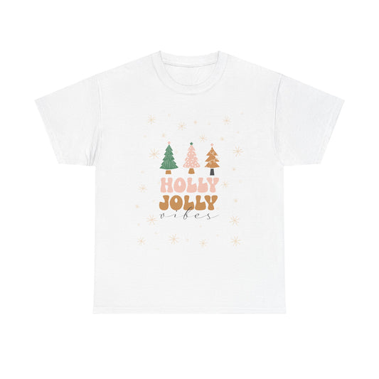 Christmas  Graphic Holly Jolly  T-Shirt