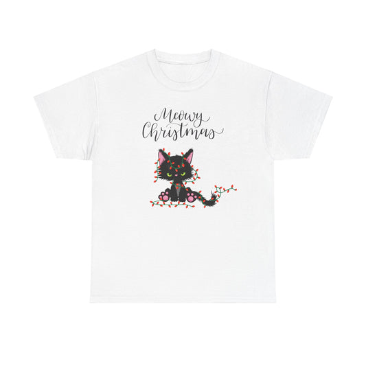 "Meowy Christmas" Tee