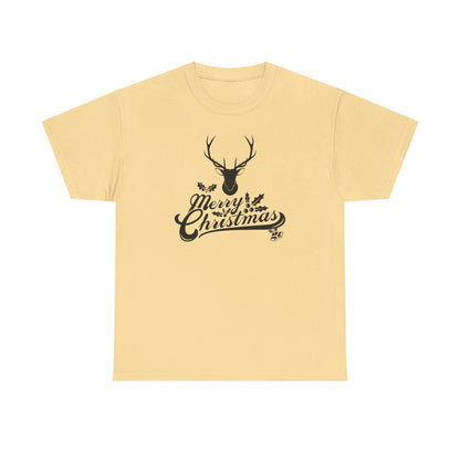 "Merry Christmas Elk" Tee