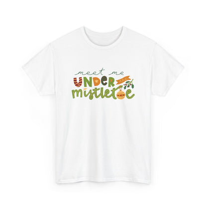 Christmas Graphic T-Shirt "Meet Me Under The Mistletoe" Tee