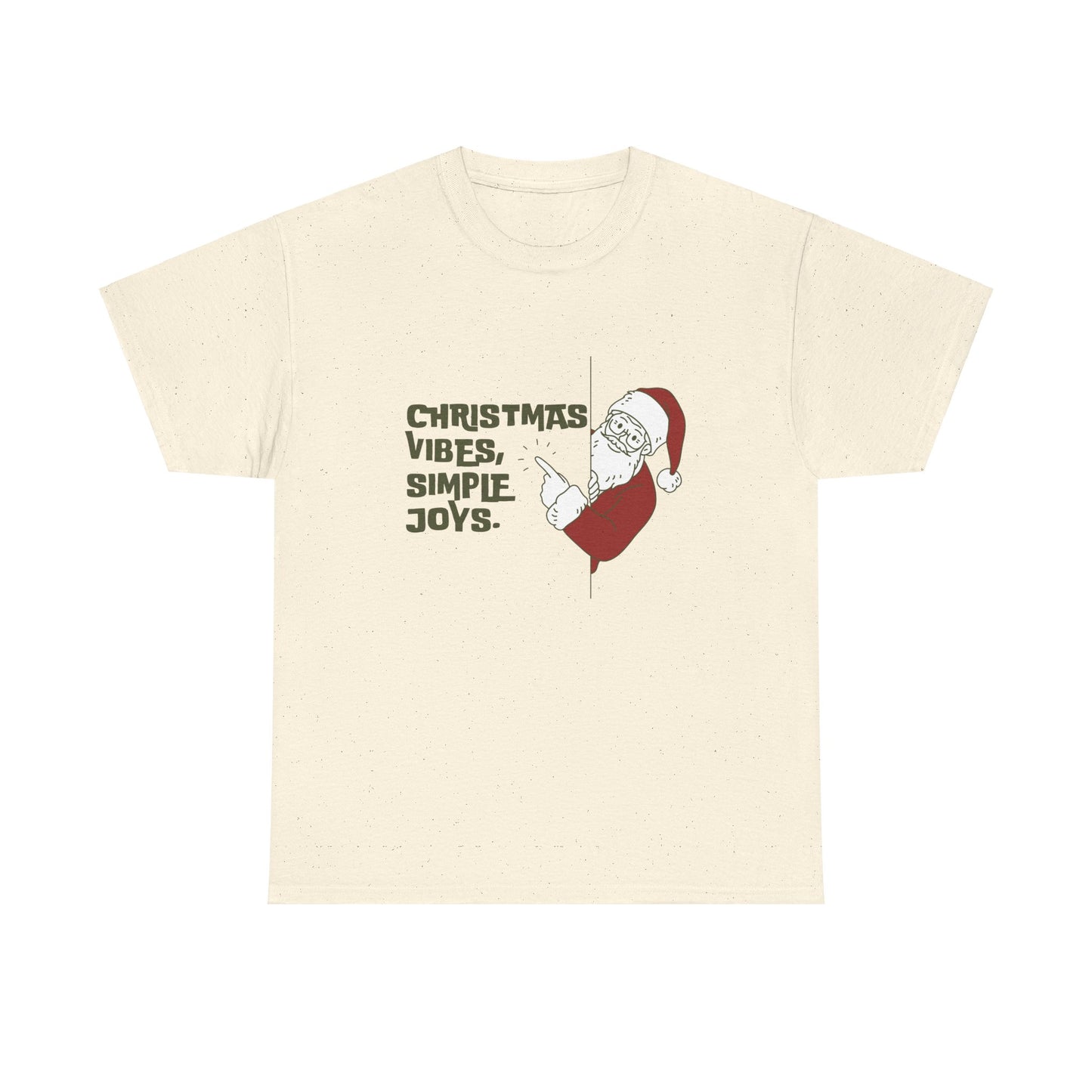 "Christmas Vibes/Simple Joys" Tee