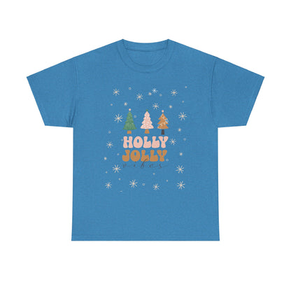 Christmas  Graphic Holly Jolly  T-Shirt