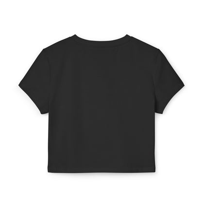 80's Inspired Retro Women's T-shirt Baby Tee Cropped Top