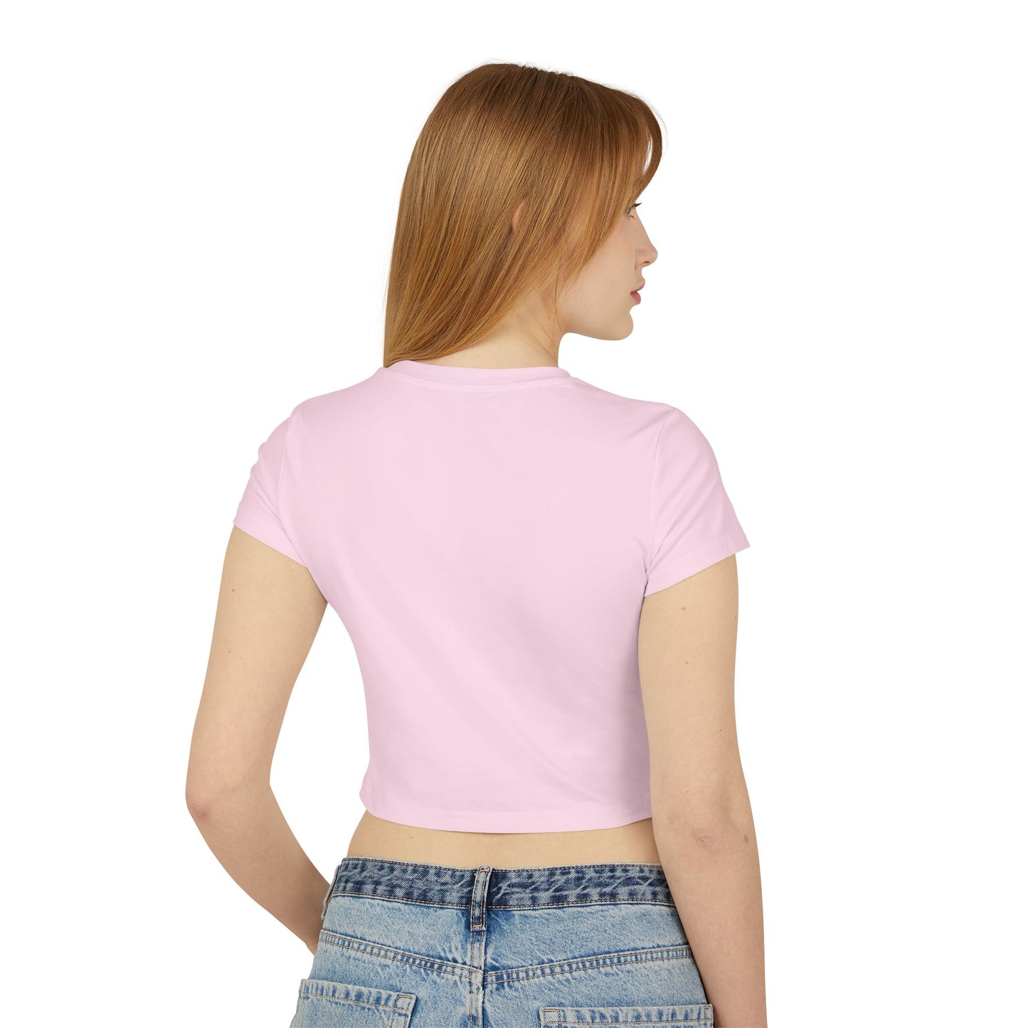 80's Inspired Retro Women's T-shirt Baby Tee Cropped Top