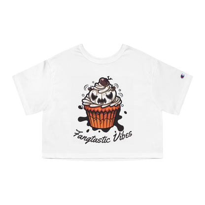 Fangs T-shirt Halloween Costume Ghost Face Cropped Top T-Shirt