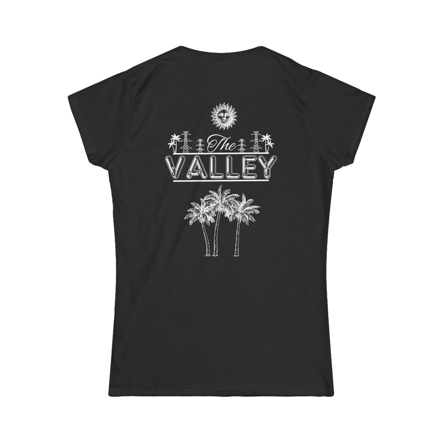 The Valley Black Women's Tee