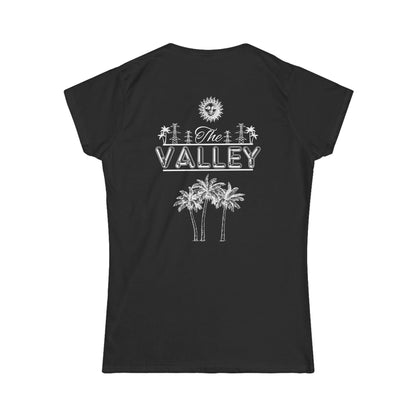 The Valley Black Women's Tee