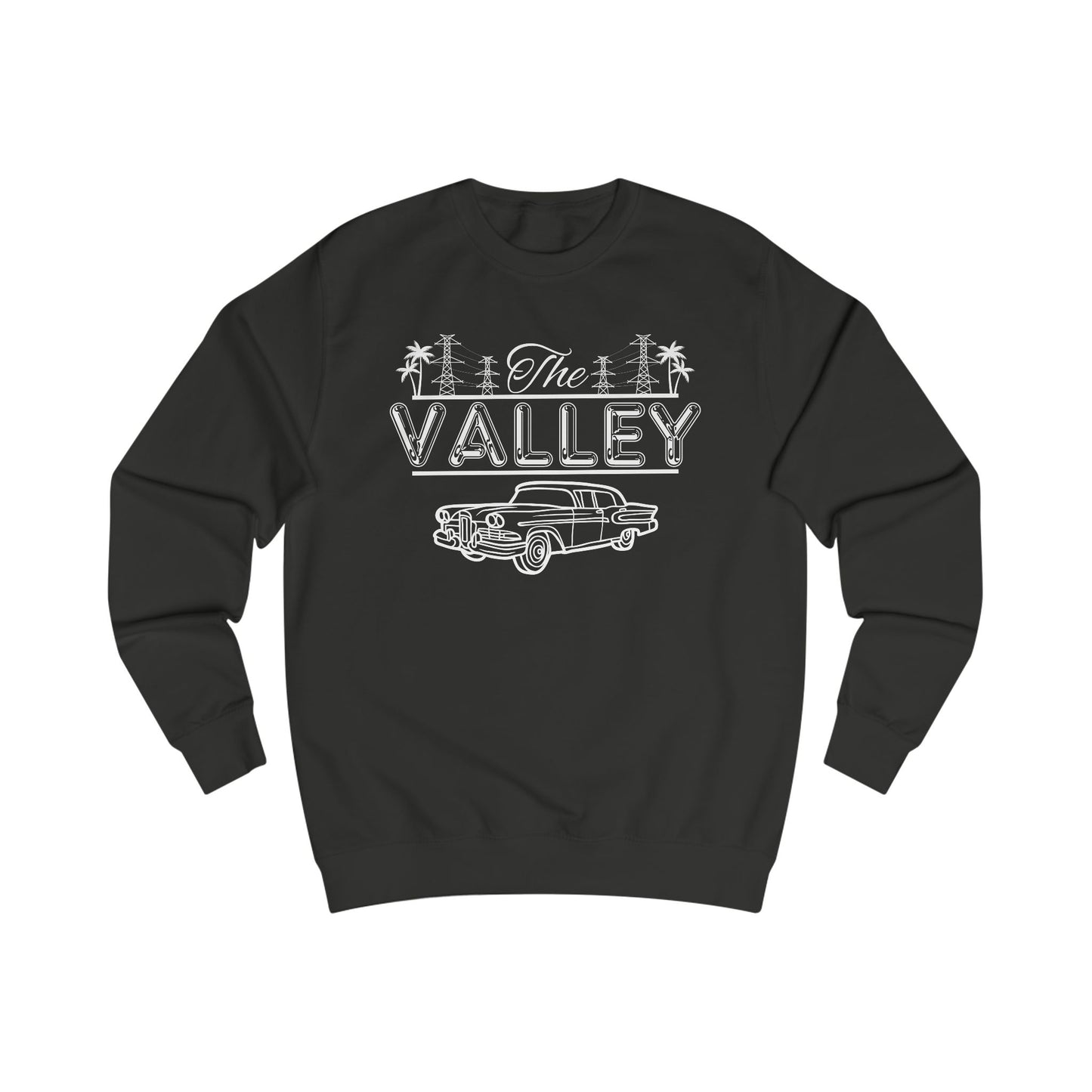 "The Valley" Black Sweatshirt