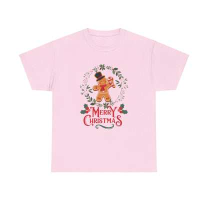 Christmas Graphic T-Shirts "Gingerbread Man" Christmas Tee