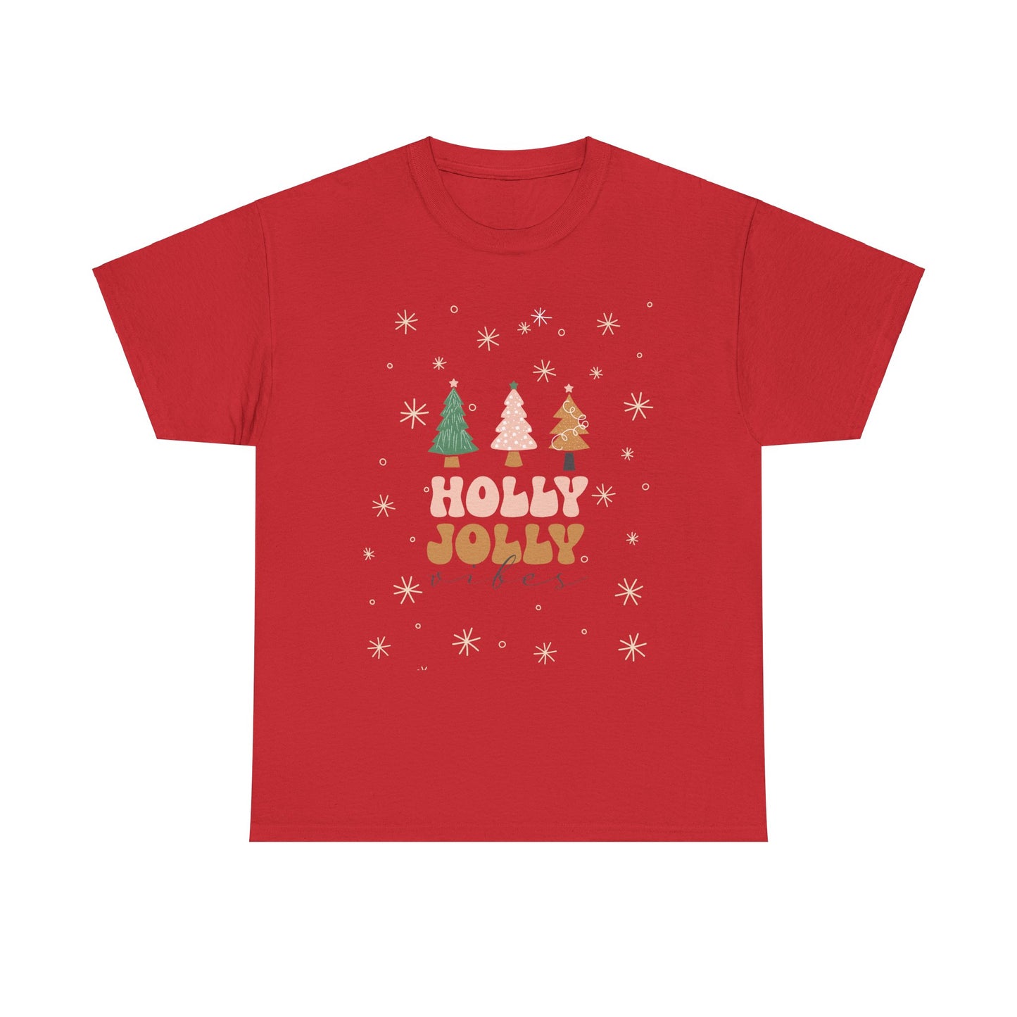 Christmas  Graphic Holly Jolly  T-Shirt