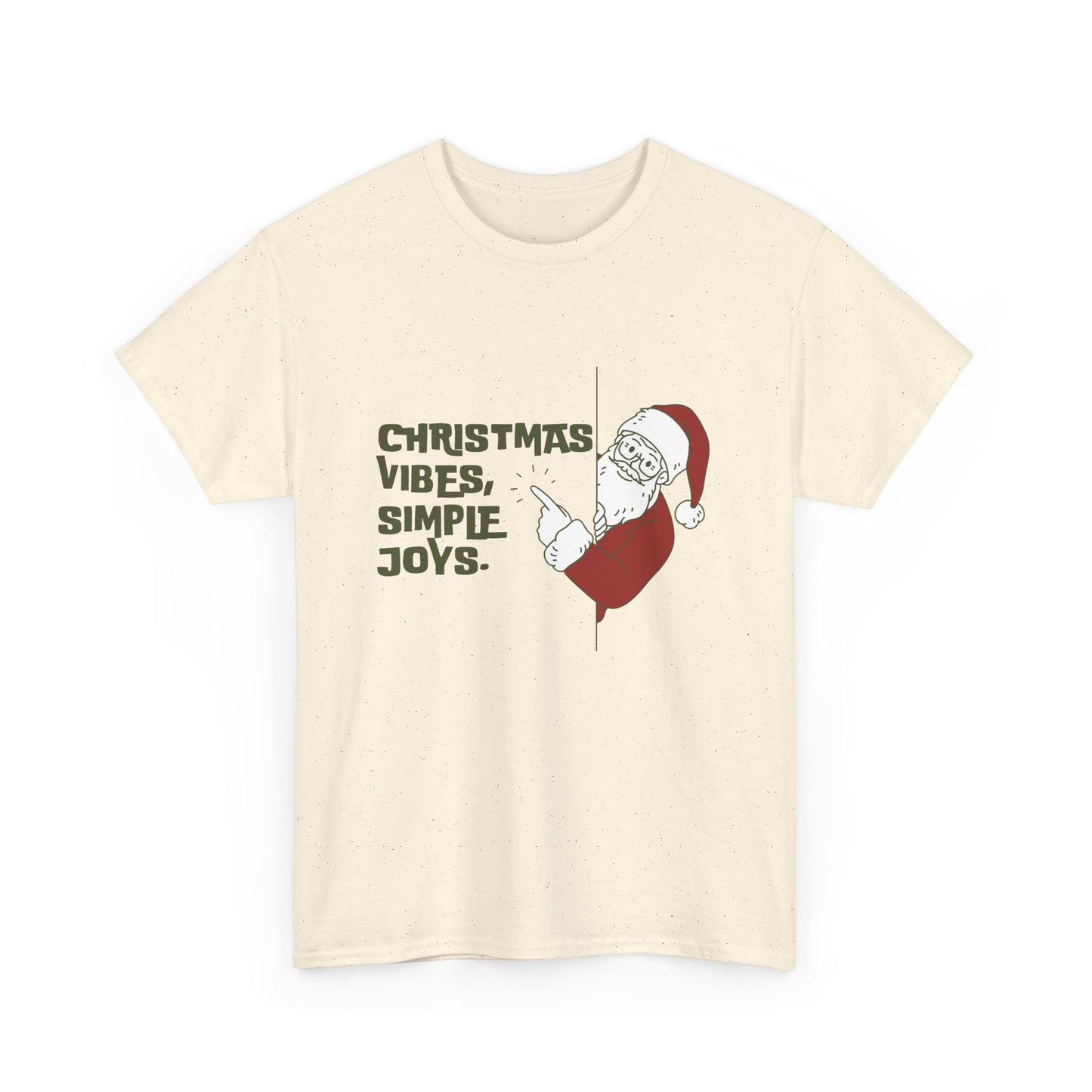 "Christmas Vibes/Simple Joys" Tee