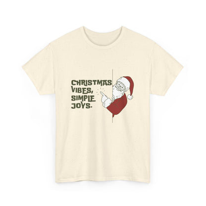 "Christmas Vibes/Simple Joys" Tee