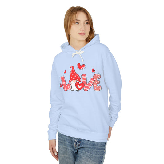 "Love Gnome" Lightweight Hoodie