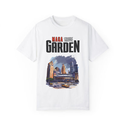 Trump Patriotic T-Shirt "MAGA Square Garden" Donald Trump