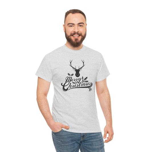 "Merry Christmas Elk" Tee