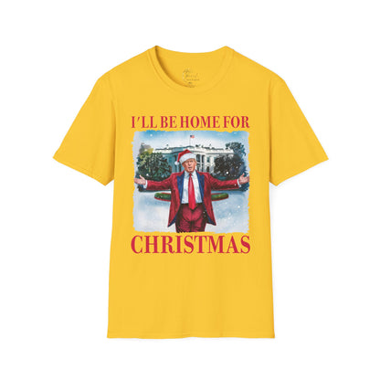 Trump Vance 2024 "I'll Be Home For Christmas" T-Shirt