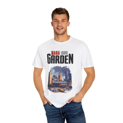 Trump Patriotic T-Shirt "MAGA Square Garden" Donald Trump