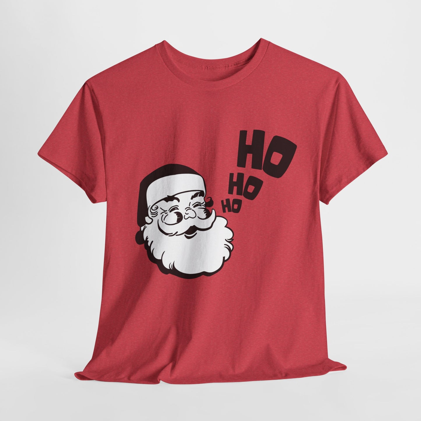 "Santa 'Ho Ho Ho" Burgundy Tee